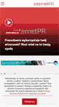 Mobile Screenshot of internetpr.pl